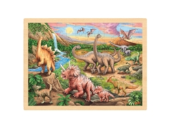 Puzzle Dinosaurs GOKI (6 años)