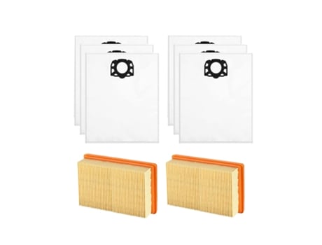 Ad-7 unids/lote filtro de bolsas de polvo para Karcher Mv4 Mv5 Mv6 Wd4 Wd5 Wd6 piezas de aspiradora