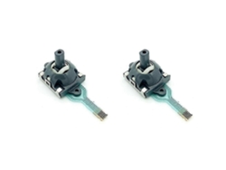 2pcs Rkjx21224001 Joystick De Elementos De Interruptor Para Gpd Win3 Windows 10 Juego De Mano Sombrero De Goma Consola Portátil