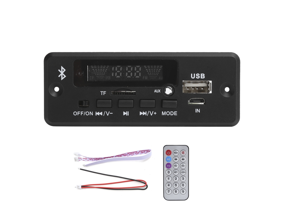 Placa Decodificadora 02cabt Módulo Decodificador Wav Universal Placa Decodificadora Mp3 Con Bluetooth Callblack