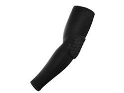Protectores de brazo anticolisión de nido de abeja XL para correr, baloncesto y deportes