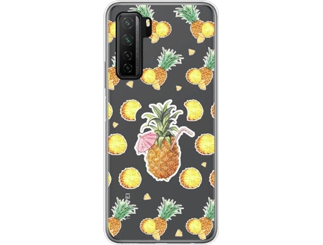 Carcasa Huawei P40 Lite 5G TUMUNDOSMARTPHONE Dibujos Transparente Multicolor