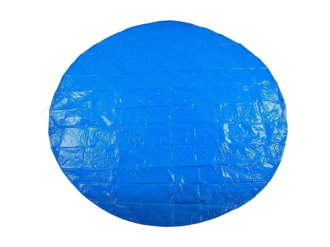 Cubierta Redonda Impermeable Para Piscina Linjou De Pe, Protege Contra La Lluvia Y El Polvo, 2,5 X 3,4 M.