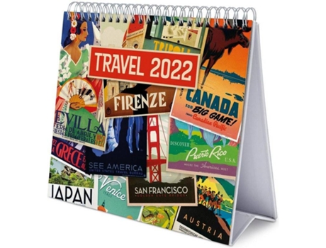 Calendario ERIK EDITORES Deluxe 2022 Travel