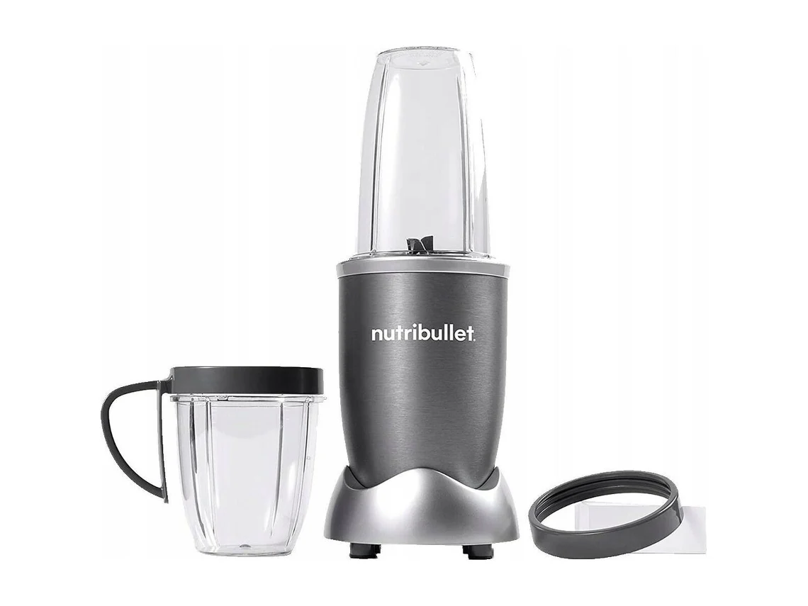 Batidora de Vaso NUTRIBULLET NB606B (Gris - 600 W - Enchufe EU - 0,7 L)