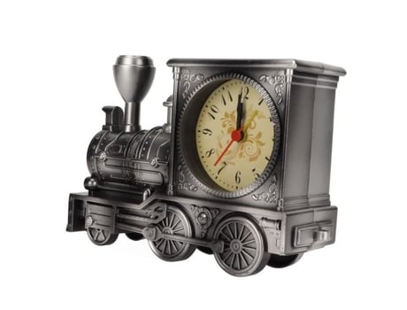 HURRISE Despertador Estilo Vintage Decorativo a Batería Reloj de Mesa Retro para Estudiantes Niños Ancianos