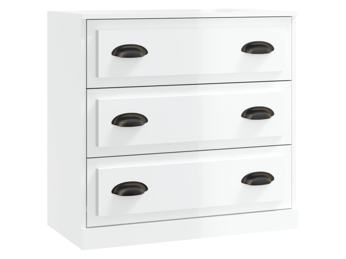 Aparador en Derivados de Madera Blanco Brillo MAISON EXCLUSIVE (70x35,5x67,5 cm)