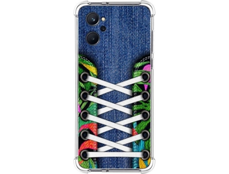 Carcasa Realme 9i TUMUNDOSMARTPHONE Dibujos Antigolpes Zapatillas 13 Multicolor