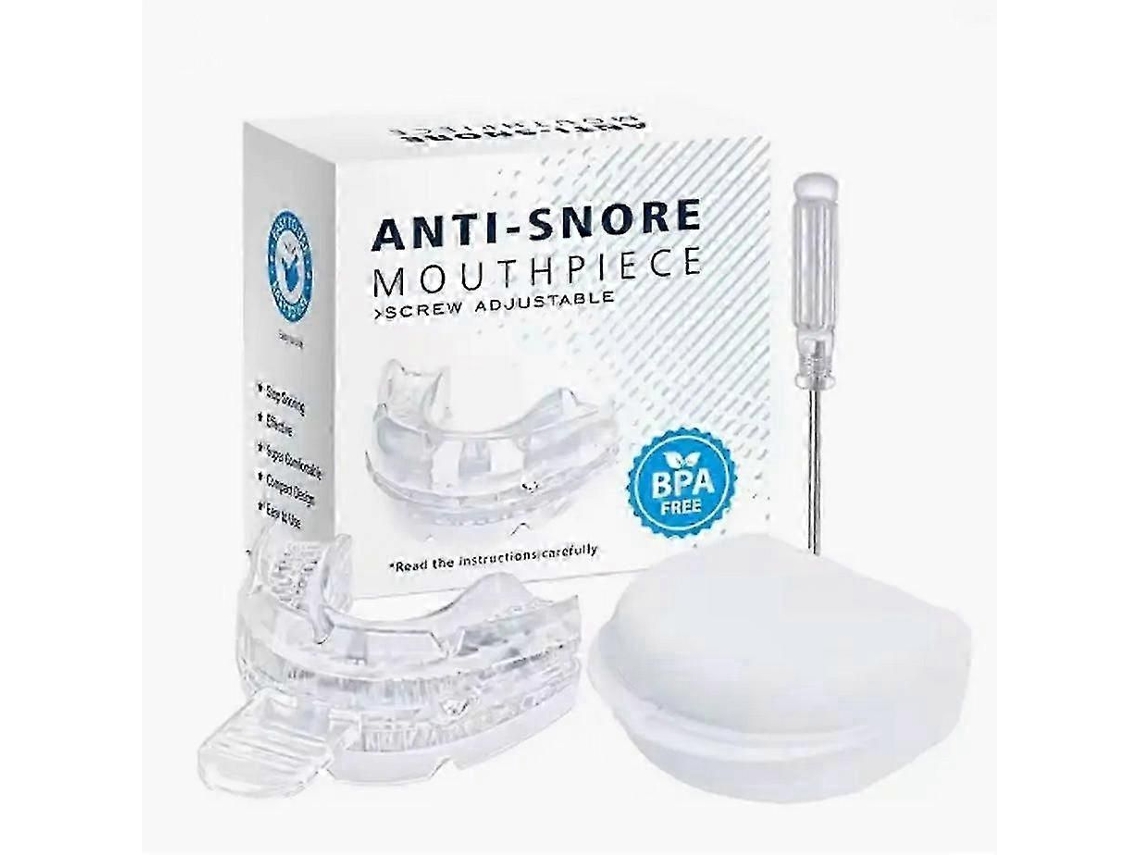 Protector bucal antirronquidos, protector bucal para el bruxismo, ayuda para la apnea del sueño, aparato de ortodoncia para mejorar el sueño. TAISHENGDA