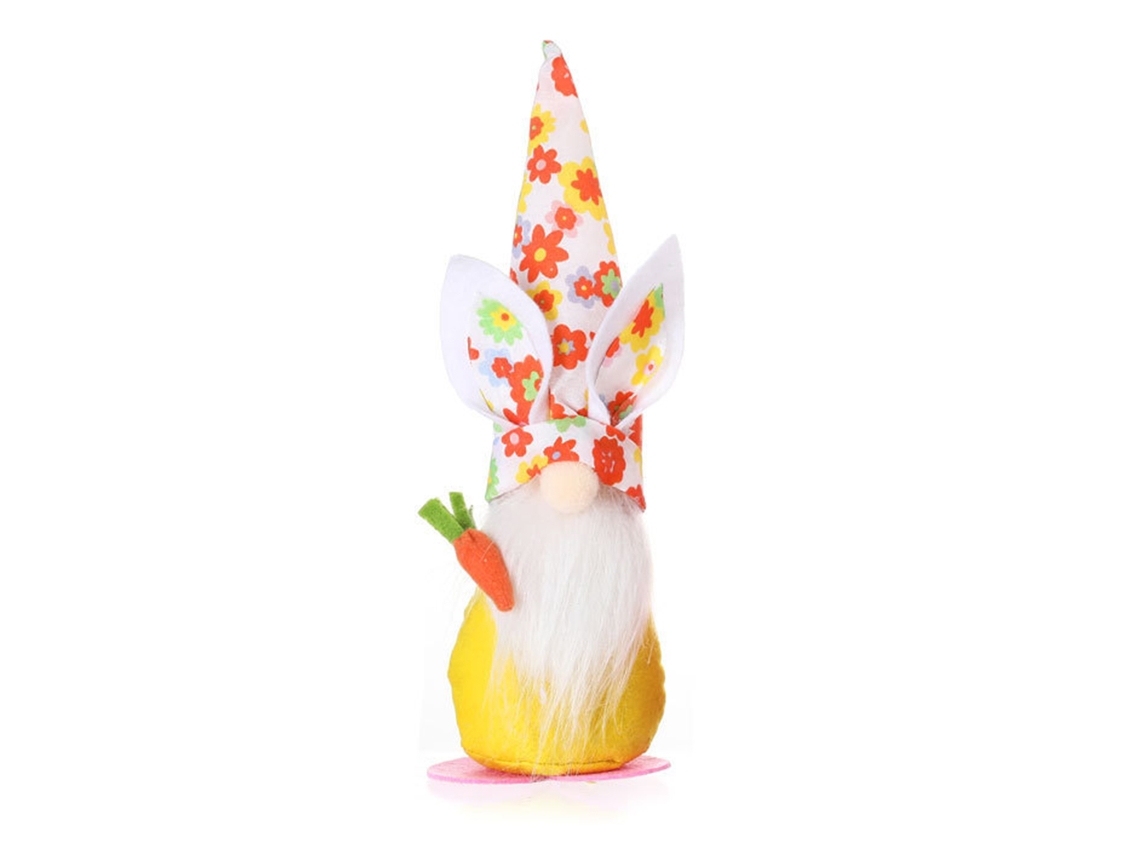 Muñeca Sin Rostro De Pascua Conejo Gnome Con Orejas Muñeca Elfo Conejo Para Adornos De Hogar Decoración De Fiesta Regalo Para Niños