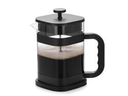 Cafetera francesa Eifson de cristal cuadrado de 1000 ml (negra)