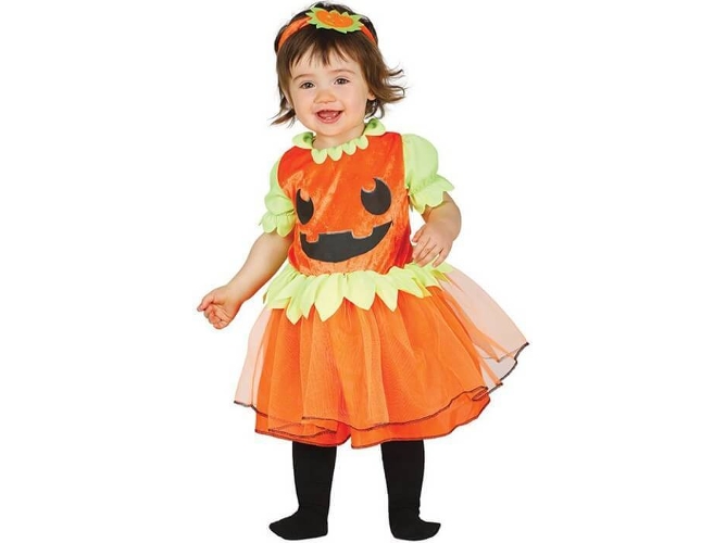 Disfraz de Bebé DISFRAZZES Calabacita (Talla: 6 a 12 meses)