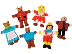 Títeres de Dedo BIGJIGS TOYS Goldilocks