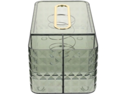 Caja Multifuncional De Pet Verde Para Pañuelos De Papel,
