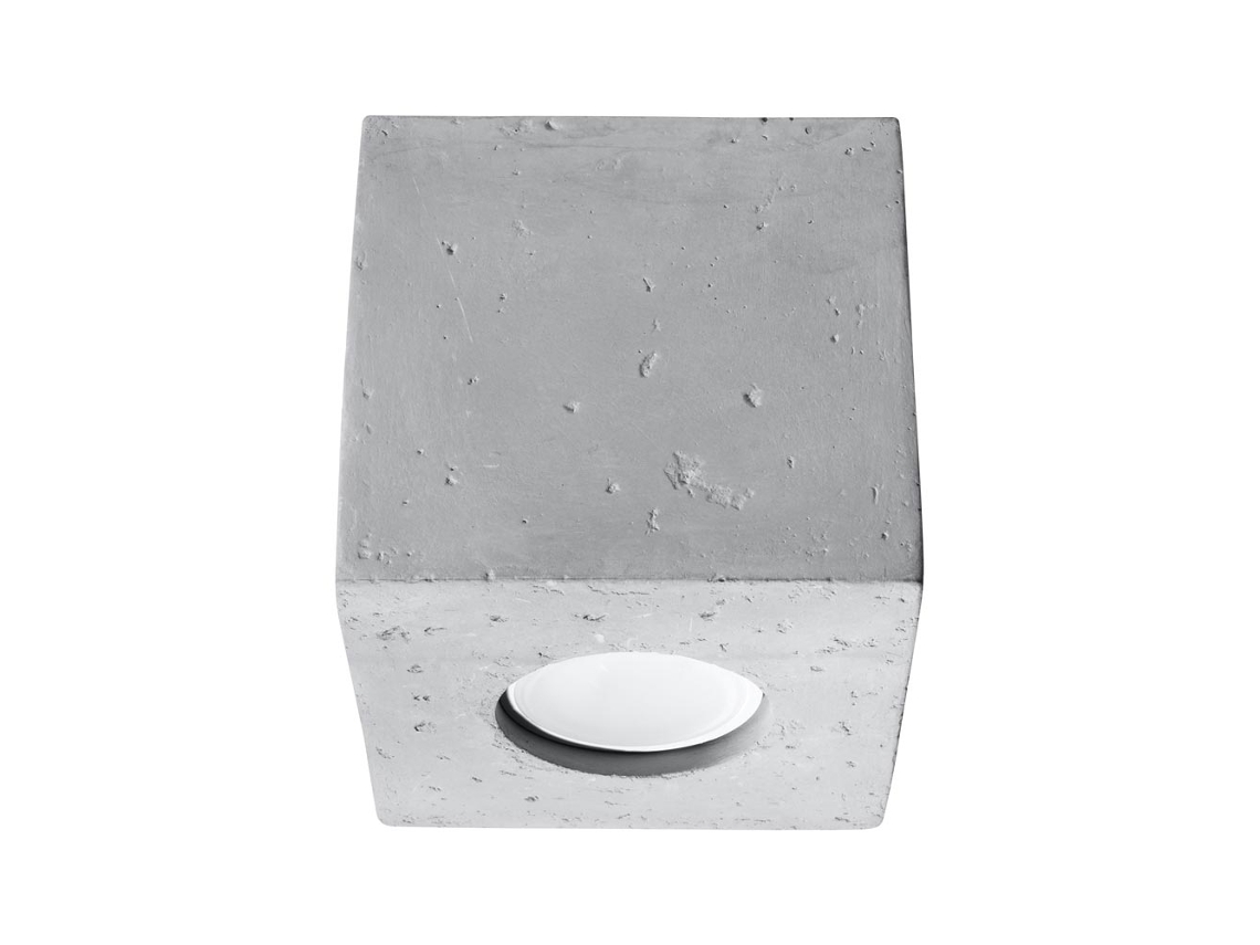 Sollux Sl.0489 Lámpara De Techo Quad Hormigón