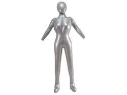 JILLIOPER Maniquí Inflable de PVC para Fotos Ropa Pantalones Modelo Hombre y Mujer