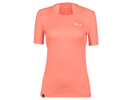 Camiseta de Mujer SALEWA Puez Graphic Dryton Rosa (L)