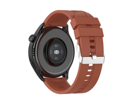 Correa de Silicona ajustable 22mm para Huawei Watch 3/Watch 3 Pro/Watch GT 2 46mm/Watch Buds - castaño