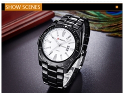Elegante Reloj Casual Para Hombre Con Correa De Acero.