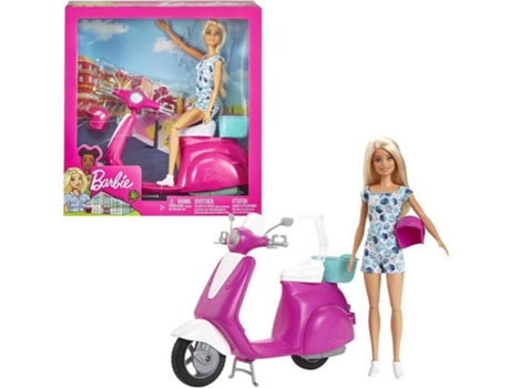 Muñeca BARBIE Barbie Y Su Scooter (Edad Mínima: 3 Años)