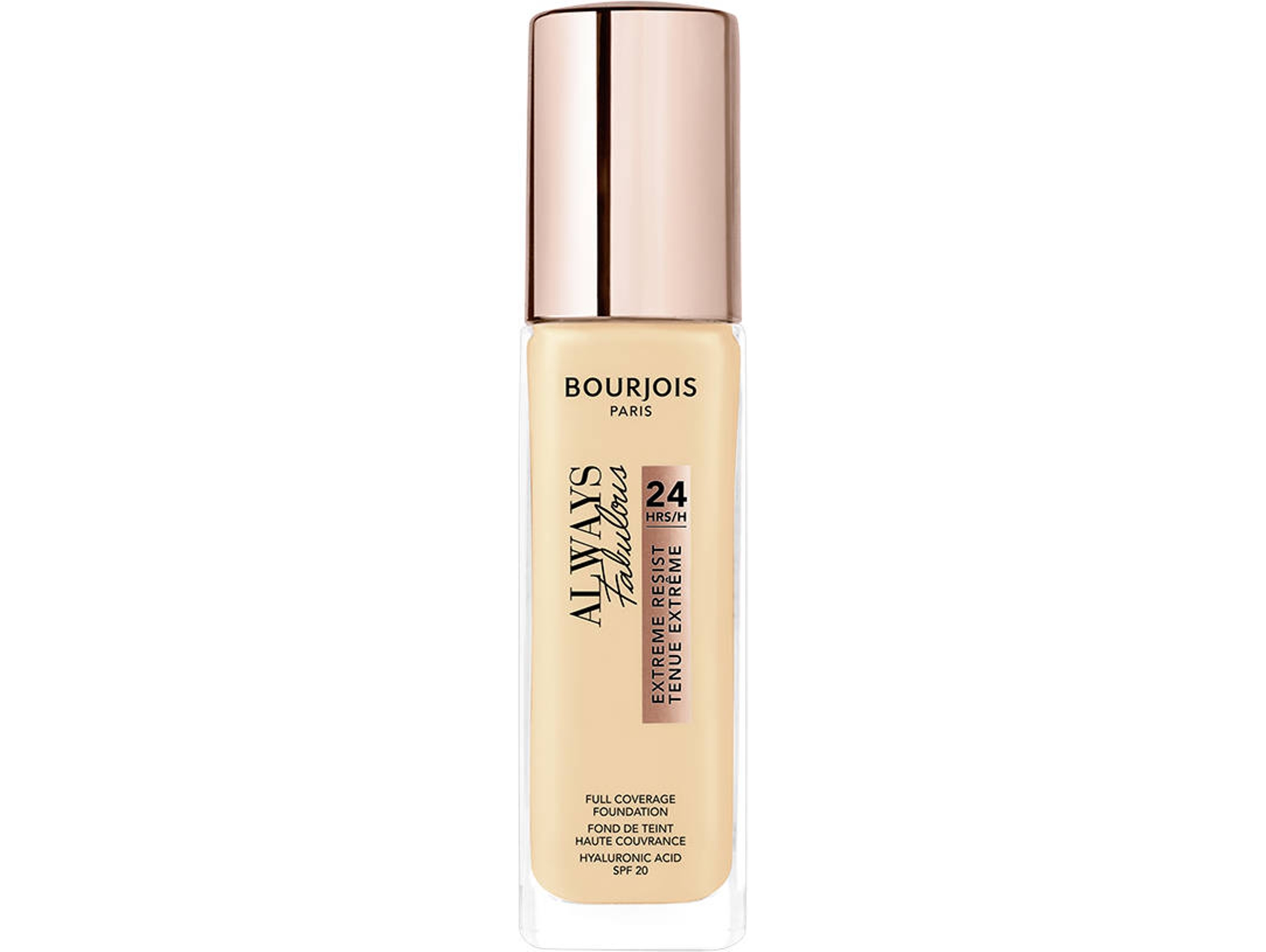 Base BOURJOIS Always Fabulous Foundation 24H SPF20 210 Vanilla (30 ml)