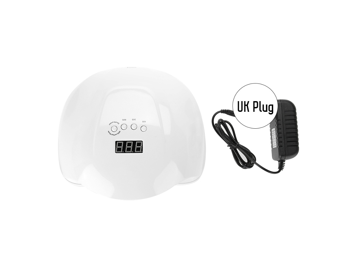Secador De Uñas Led Uv De 54 W, Máquina De Secado Para Esmalte Y Gel De Uñas.