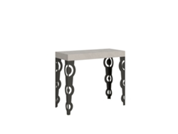 Mesa consola extensible Karamay pequeña de cachemira premium (90 x 40/196 cm) de Itamoby