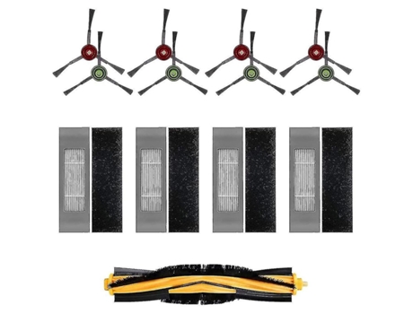 Accesorio Aspiradoras Compatibilidad Universal Filtro Hepa Cepillo Lateral ECOVACS Deebot