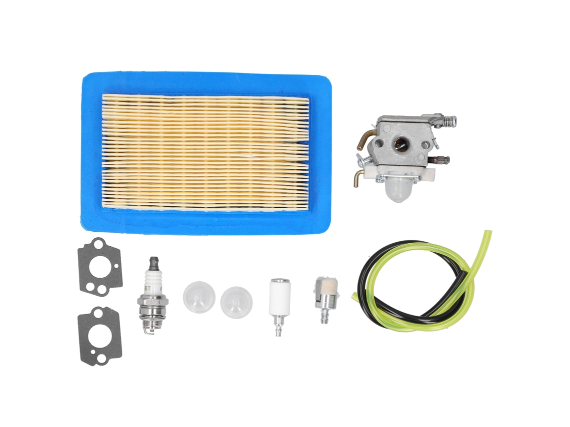 Conjunto De Carburador De Aluminio, Accesorio Para Cortacésped Zama C1mk77 Echo Pb403h