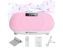 Plataforma vibratoria potente MERACH para entrenamiento cuerpo completo, desarrollo muscular, tonificación, control automático, plataforma vibración adelgazar