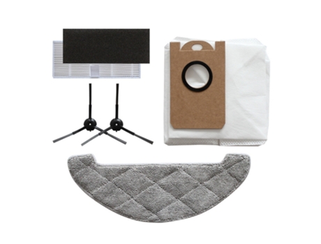Reemplazo de cepillo de vacío para aspiradoras Proscenic M7 Max, piezas de filtro Hepa, cepillo lateral, fregona, bolsa para polvo