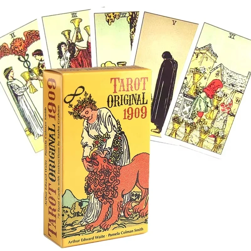 Baraja Clásica De Tarot, Baraja Original De Tarot Inglés, 78 Cartas