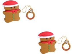 Juego De 2 Fundas Para Auriculares Con Diseño De Dibujos Animados, Resistentes A Golpes Y Arañazos, De Un Solo Uso.