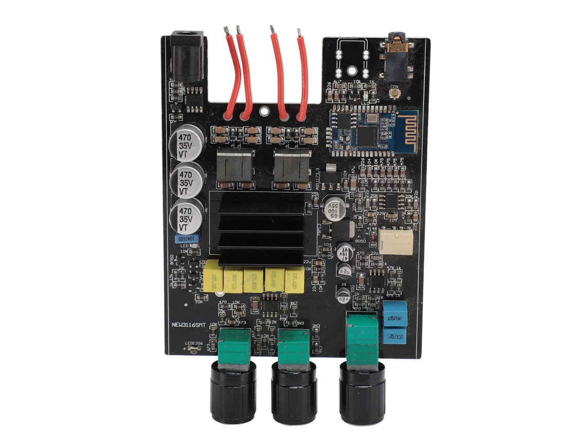 Módulo Estéreo De Placa Amplificadora Digital De Doble Canal Tda3116d2 De 120 W Para Cine En Casa Y Automóvil.