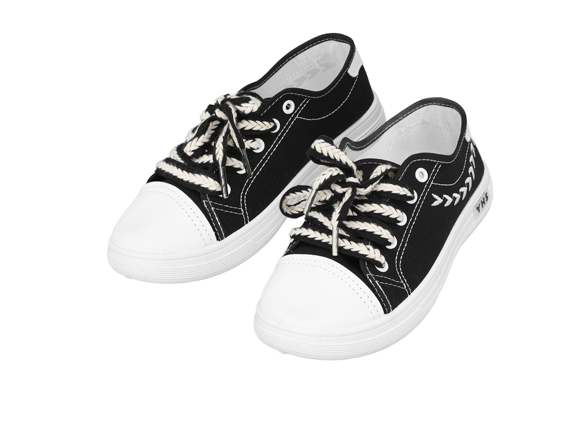 Zapatillas Bajas De Lona Para Mujer, Informales, Antideslizantes, Transpirables, Versátiles, Talla 37.