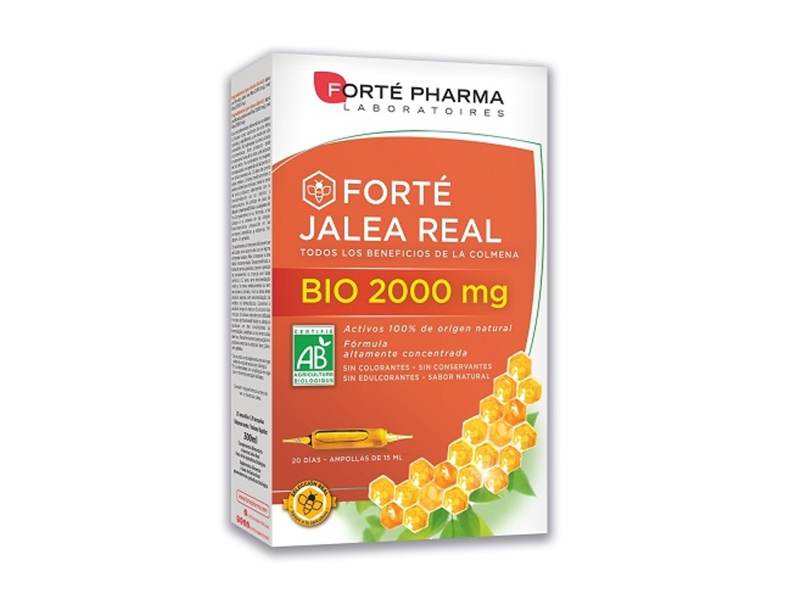 Complemento Alimentar FORTÉ PHARMA Forte Geleia Real (20 ampolas)