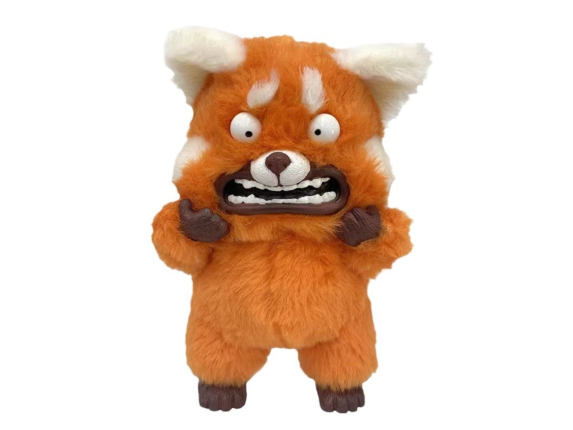 Muñeca de látex de peluche de caoba de 25 cm