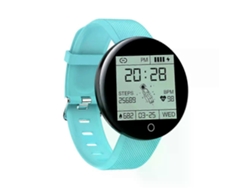 Reloj inteligente redondo de 1,44 pulgadas con monitor de frecuencia cardíaca y presión arterial para Android e iOS. Ly Ebike