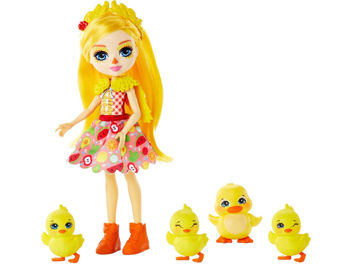 Figura de Acción Enchantimals Enchantimals Dinah Duck e Slosh (6,1 x 21,9 x 1,6 cm)