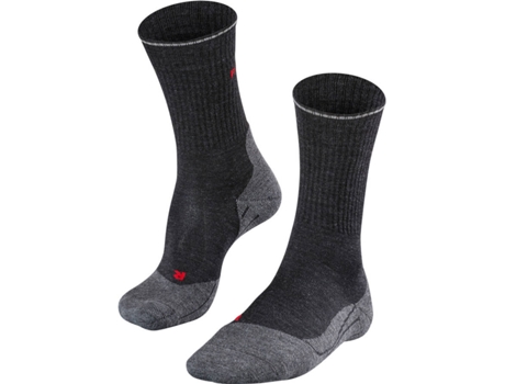 Medias FALKE Lana Hombre (42-43 - Gris)