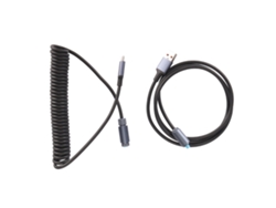 Cable De Teclado Gaming Enrollado Usb A Type C
