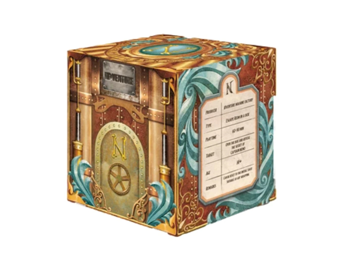 Juego de Mesa IDVENTURE Cluebox escape room in a box captain nemos nautilus (Edad Mínima Recomendada: 14 años)