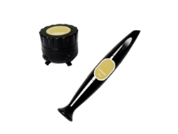 Stylo À Colle De Remplissage Para Ongles Gel Noir, Design Aiguille Y Pinceau