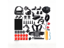Kit de accesorios para cámara de acción para la mayoría de los modelos GoPro Hero Cámaras de acción 42 piezas Siurn