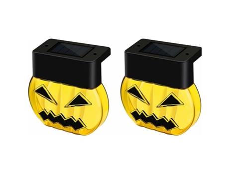 Luz LED impermeable para exteriores, luz Solar en forma de calabaza, decoración de Halloween para jardín, piscina, acceso, Patio, escaleras