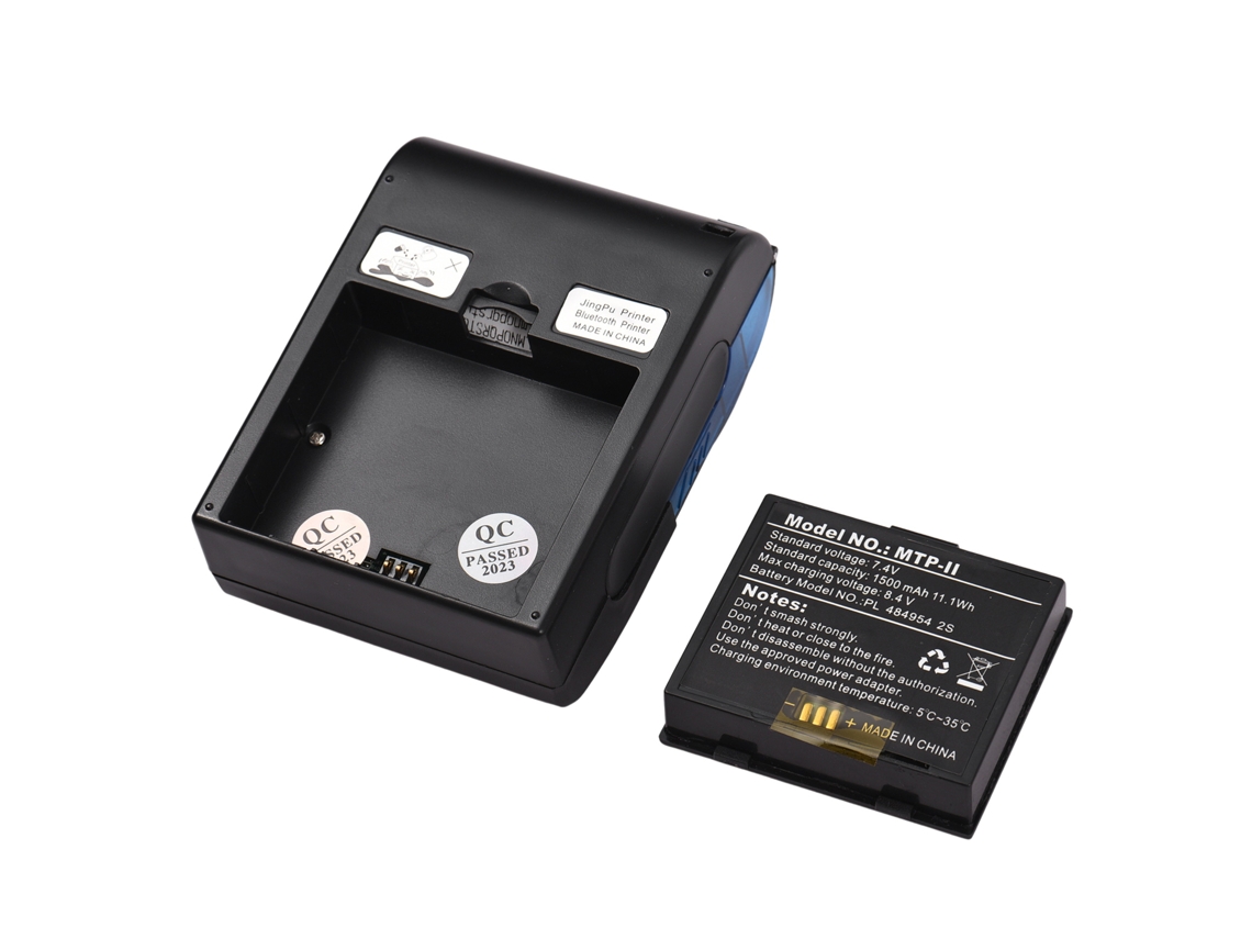 Impresora Térmica Portátil Bisofice Mini, 2 Pulgadas, Usb Inalámbrica, Para Recibos De Pedidos, Notas De Restaurantes, Tiendas Minoristas, Ios, Android, Windows