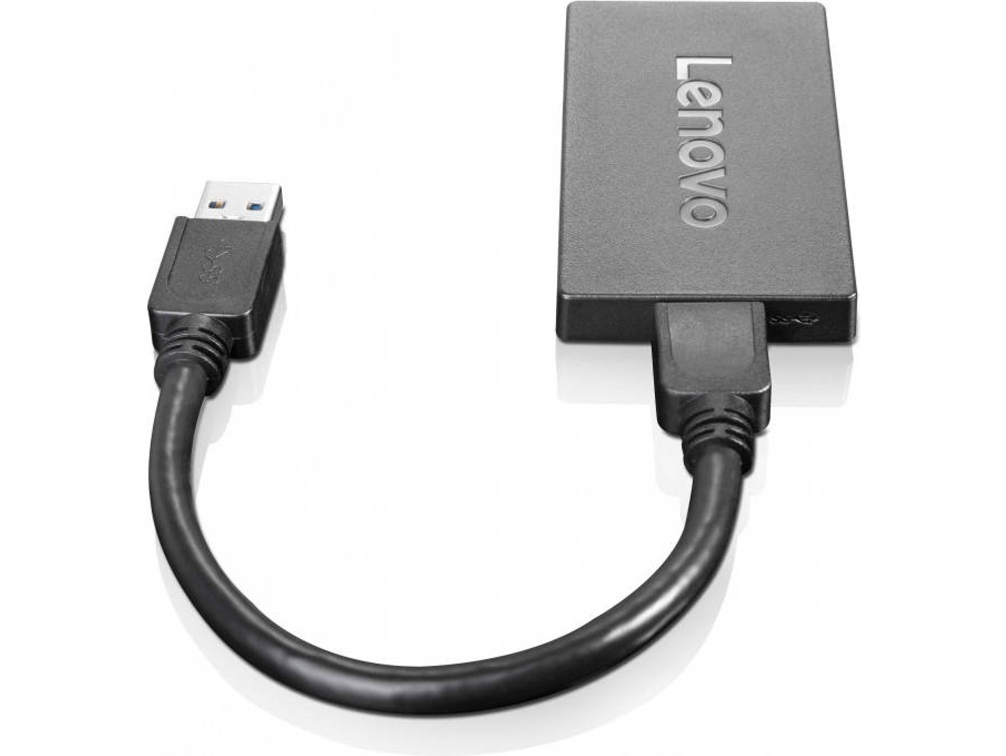 Cable de Datos LENOVO (USB - DisplayPort - Negro)