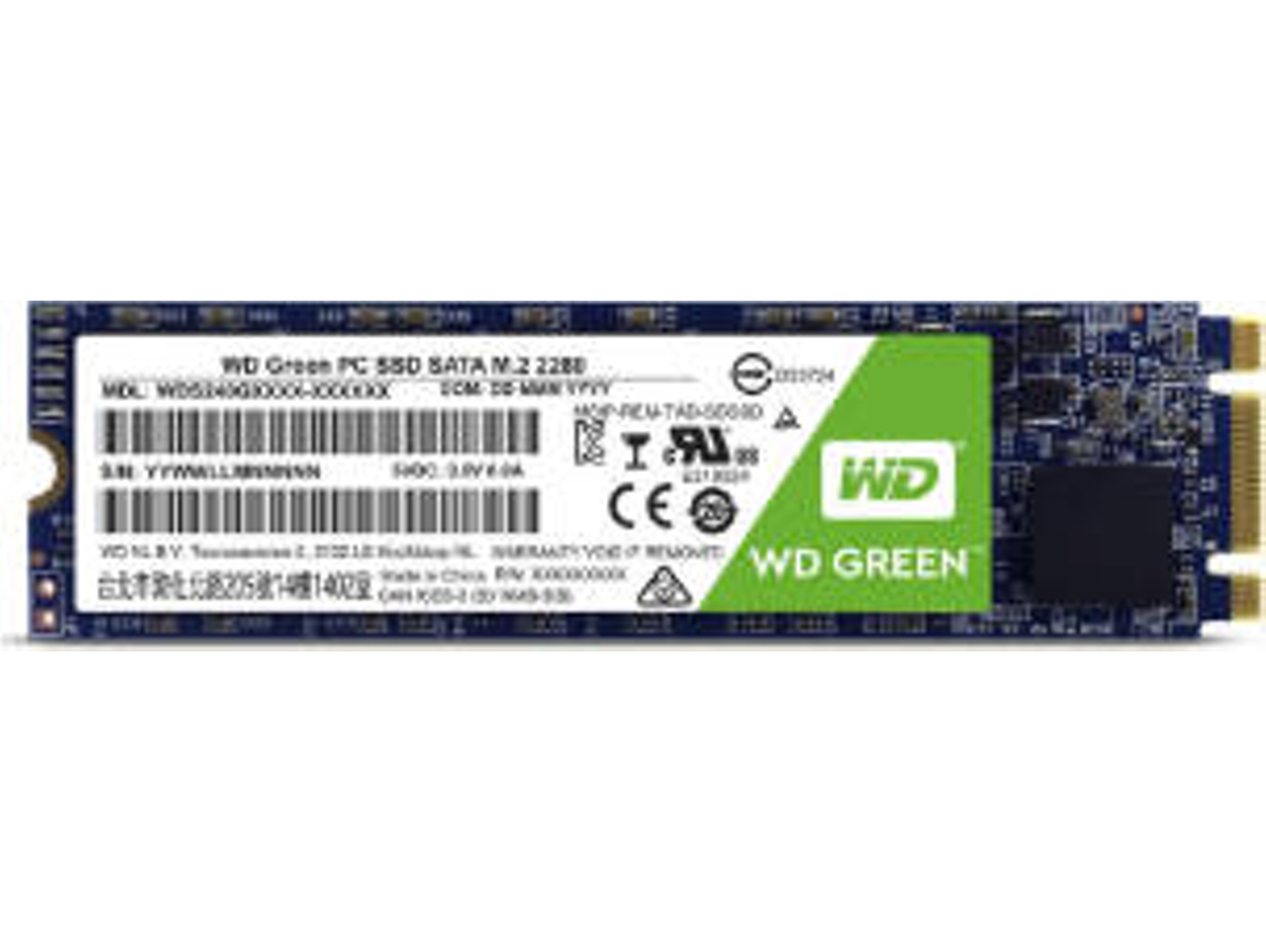 Disco WESTERN DIGITAL WDS480G2G0B (480 GB - M.2 SATA - 545 MB/s)
