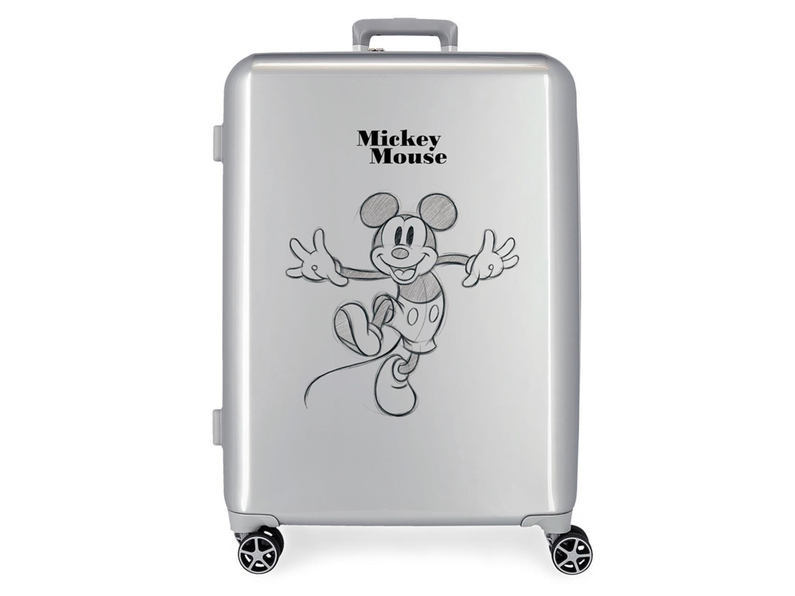 Disney Maleta Mediana Joyful Abs Plata