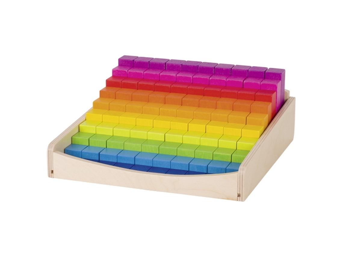Juego Educativo GOKI (Madera - Multicolor - 27,5 x 27,5 x 11 cm)